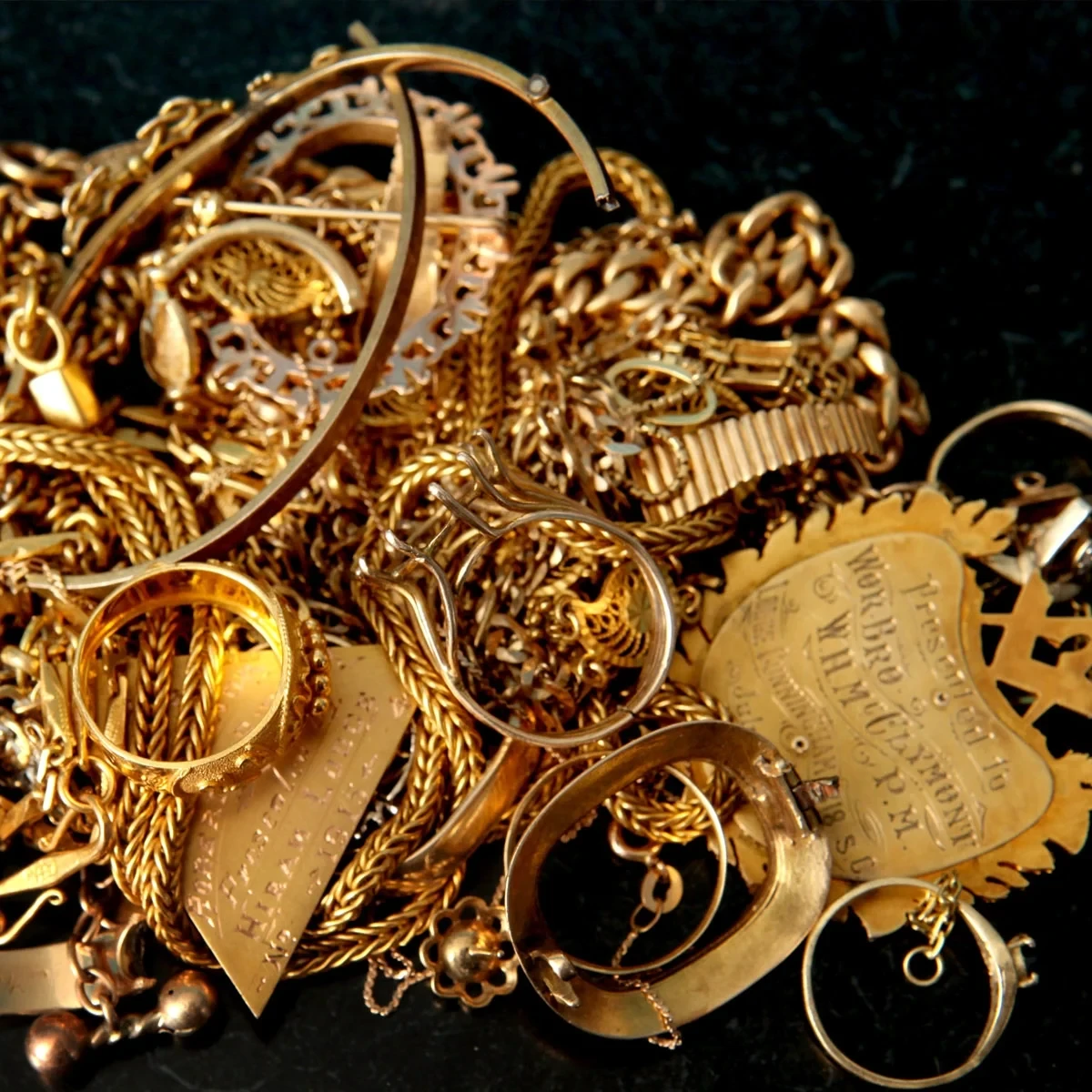 Gold jewelry